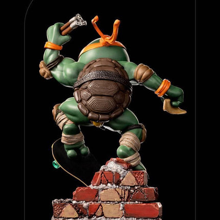Iron Studios - TMNT - Michelangelo MiniCo Figure - The Card Vault