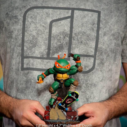 Iron Studios - TMNT - Michelangelo MiniCo Figure - The Card Vault