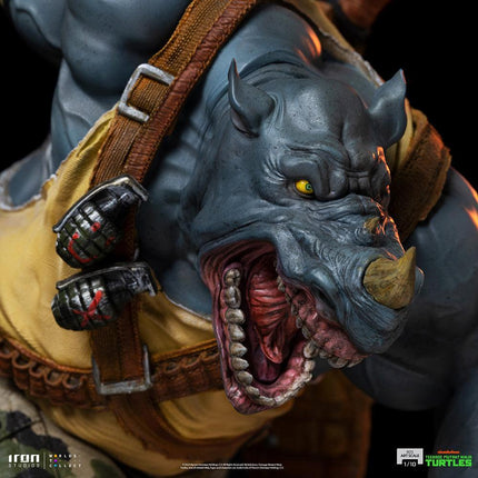 Iron Studios - TMNT - Rocksteady BDS Art Scale Statue 1/10 - The Card Vault
