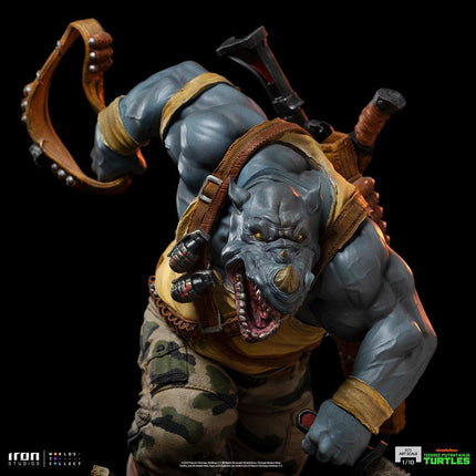 Iron Studios - TMNT - Rocksteady BDS Art Scale Statue 1/10 - The Card Vault