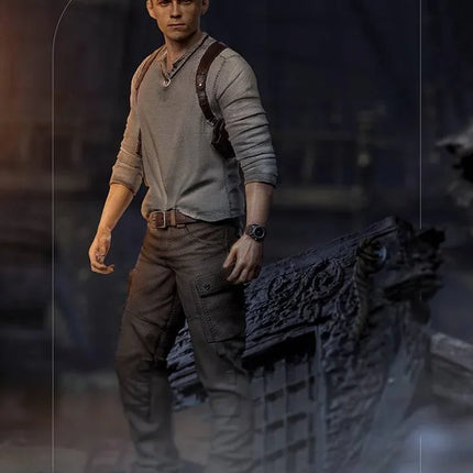 Iron Studios - Uncharted - Nathan Drake Deluxe BDS Art Scale Statue 1/10 - The Card Vault