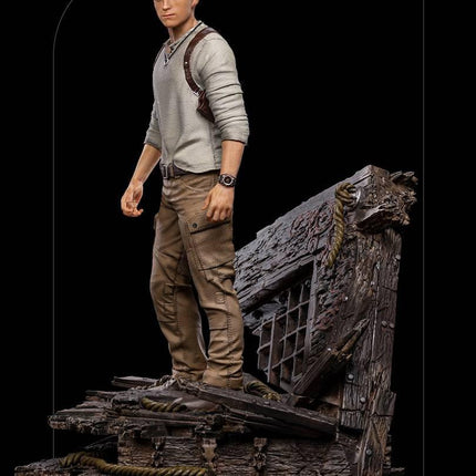 Iron Studios - Uncharted - Nathan Drake Deluxe BDS Art Scale Statue 1/10 - The Card Vault