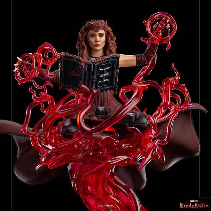 Iron Studios - Wandavision - Scarlet Witch Deluxe BDS Art Scale Statue 1/10 - The Card Vault