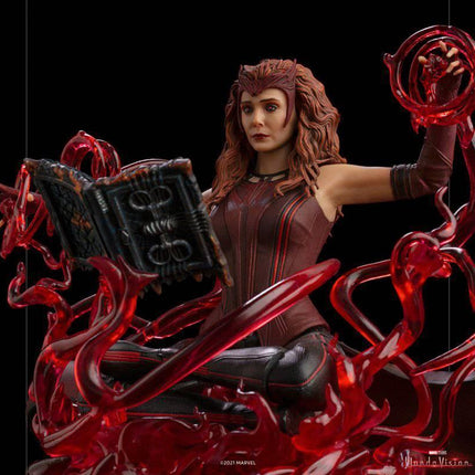 Iron Studios - Wandavision - Scarlet Witch Deluxe BDS Art Scale Statue 1/10 - The Card Vault