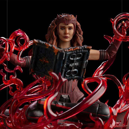 Iron Studios - Wandavision - Scarlet Witch Deluxe BDS Art Scale Statue 1/10 - The Card Vault
