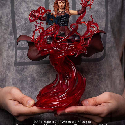 Iron Studios - Wandavision - Scarlet Witch Deluxe BDS Art Scale Statue 1/10 - The Card Vault