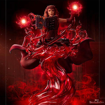 Iron Studios - Wandavision - Scarlet Witch Deluxe BDS Art Scale Statue 1/10 - The Card Vault