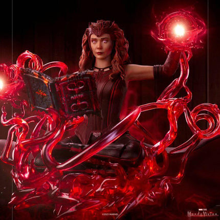Iron Studios - Wandavision - Scarlet Witch Deluxe BDS Art Scale Statue 1/10 - The Card Vault