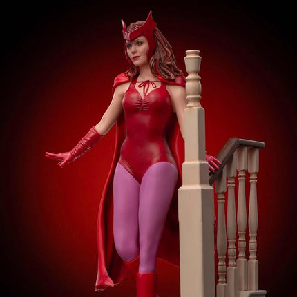 Iron Studios - Wandavision - Wanda (Halloween) - Art Scale Statue 1/10 - The Card Vault