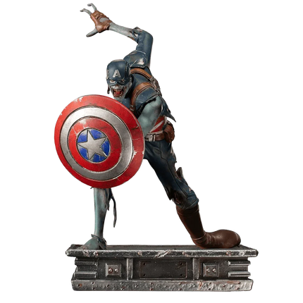 Iron Studios - What If... - Captain America Zombie - Art Scale Statue 1/10 - The Card Vault