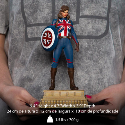 Iron Studios - What If...? - Captain Carter - Art Scale Statue 1/10 - The Card Vault