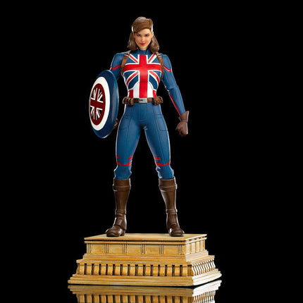 Iron Studios - What If...? - Captain Carter - Art Scale Statue 1/10 - The Card Vault