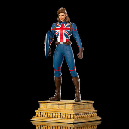 Iron Studios - What If...? - Captain Carter - Art Scale Statue 1/10 - The Card Vault