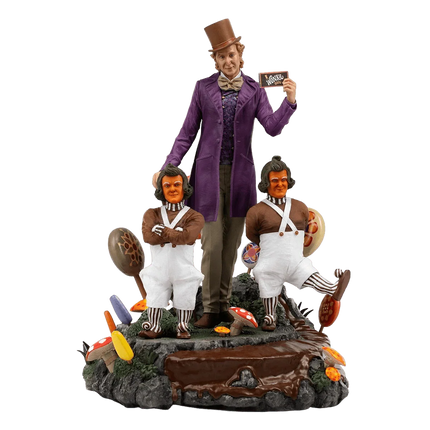 Iron Studios - Willy Wonka and the Chocolate Factory - Willy Wonka Deluxe BDS Art Scale Statue 1/10 - The Card Vault