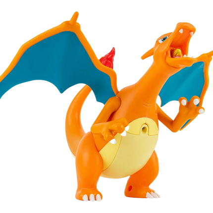 Jazwares - Pokemon Figure - Flame & Fight Deluxe Charizard - The Card Vault