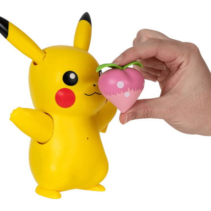 Jazwares - Pokemon Figure - Train & Play Deluxe Pikachu - The Card Vault