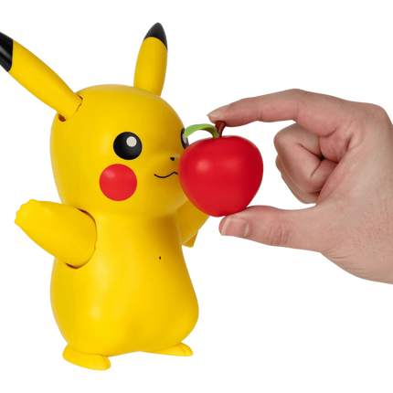 Jazwares - Pokemon Figure - Train & Play Deluxe Pikachu - The Card Vault