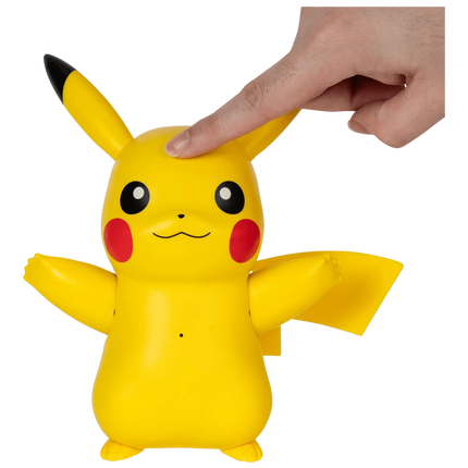 Jazwares - Pokemon Figure - Train & Play Deluxe Pikachu - The Card Vault