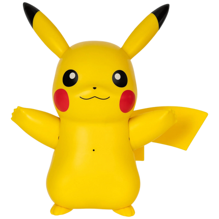 Jazwares - Pokemon Figure - Train & Play Deluxe Pikachu - The Card Vault