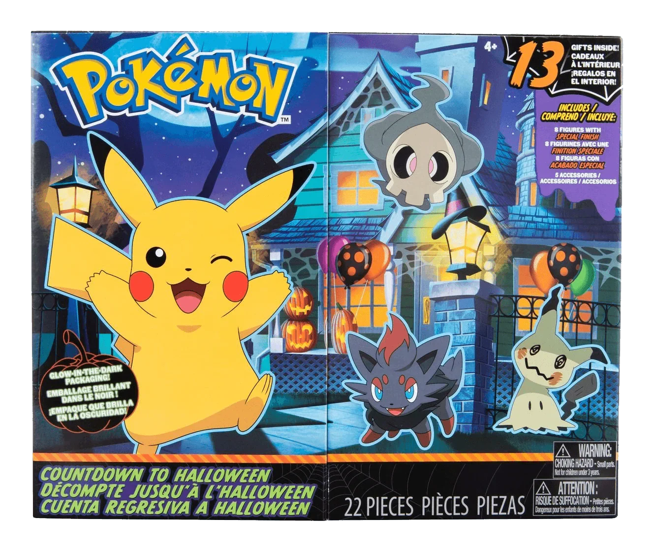 Jazwares Pokemon Halloween Countdown Calendar The Card Vault