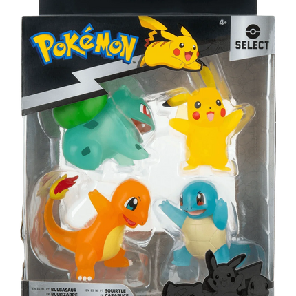 Jazwares - Pokemon Select - Battle Figures 4-Pack - The Card Vault