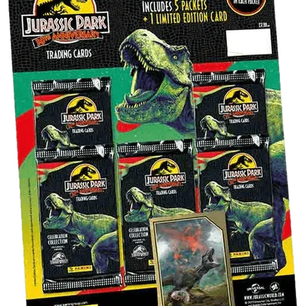 Jurassic World Anniversary Trading Cards - Multipack - The Card Vault