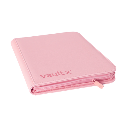 Vault X - 9-Pocket Exo-Tec® Zip Binder - Just Pink