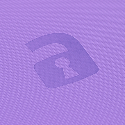 Vault X - 9-Pocket Exo-Tec® Zip Binder - Just Purple