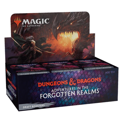 Magic: The Gathering - Adventures In The Forgotten Realms Draft Booster Box - The Card Vault