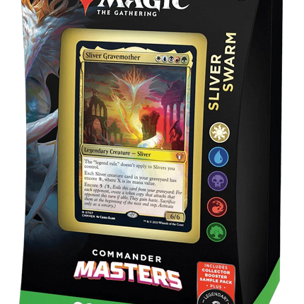 Magic: The Gathering - Commander Masters Commander Deck - Silver Swarm - The Card Vault