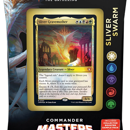 Magic: The Gathering - Commander Masters Commander Deck - Silver Swarm - The Card Vault