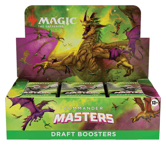 Magic: The Gathering - Commander Masters - Draft Booster Box (24 Packs) - The Card Vault
