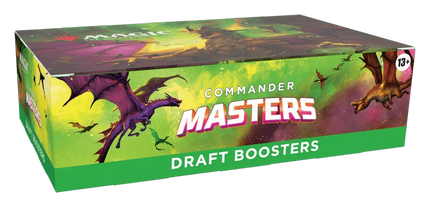 Magic: The Gathering - Commander Masters - Draft Booster Box (24 Packs) - The Card Vault