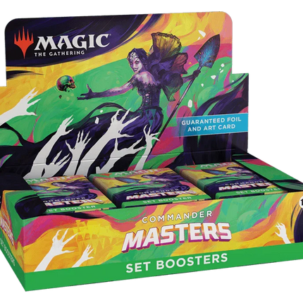 Magic: The Gathering - Commander Masters - Set Booster Box (24 Packs) - The Card Vault