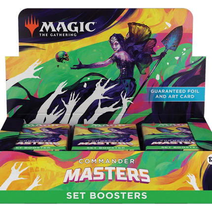 Magic: The Gathering - Commander Masters - Set Booster Box (24 Packs) - The Card Vault