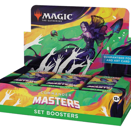 Magic: The Gathering - Commander Masters - Set Booster Box (24 Packs) - The Card Vault