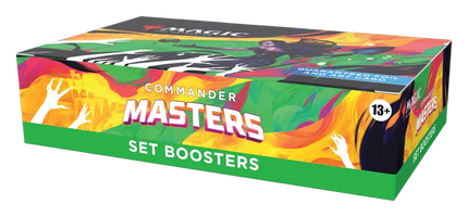 Magic: The Gathering - Commander Masters - Set Booster Box (24 Packs) - The Card Vault