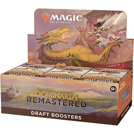 Magic: The Gathering - Dominaria Remastered Draft Booster Box (36 Packs) - The Card Vault