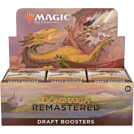 Magic: The Gathering - Dominaria Remastered Draft Booster Box (36 Packs) - The Card Vault