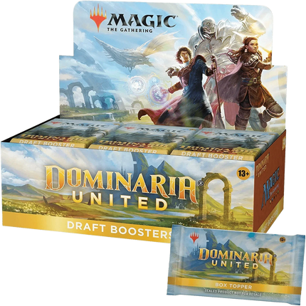 Magic: The Gathering - Dominaria United Draft Booster Box (36 Packs) - The Card Vault