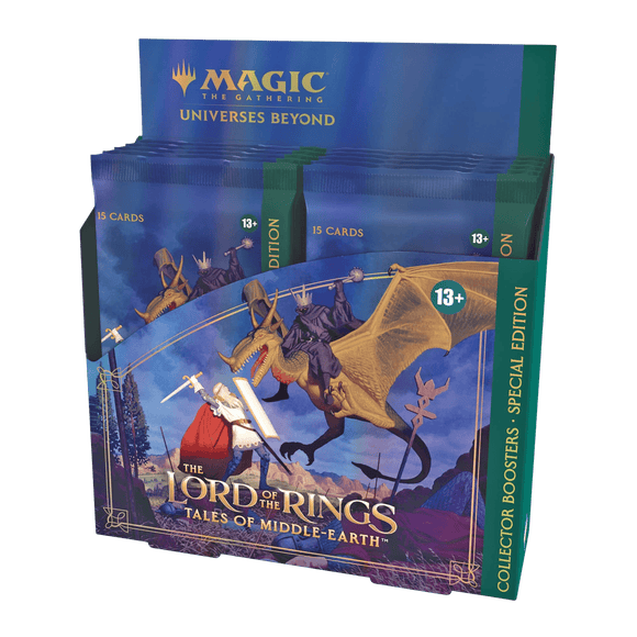 Magic: The Gathering - Lord of the Rings: Tales of Middle-Earth - Collector Booster Box (12 Packs) - Special Holiday Edition - The Card Vault