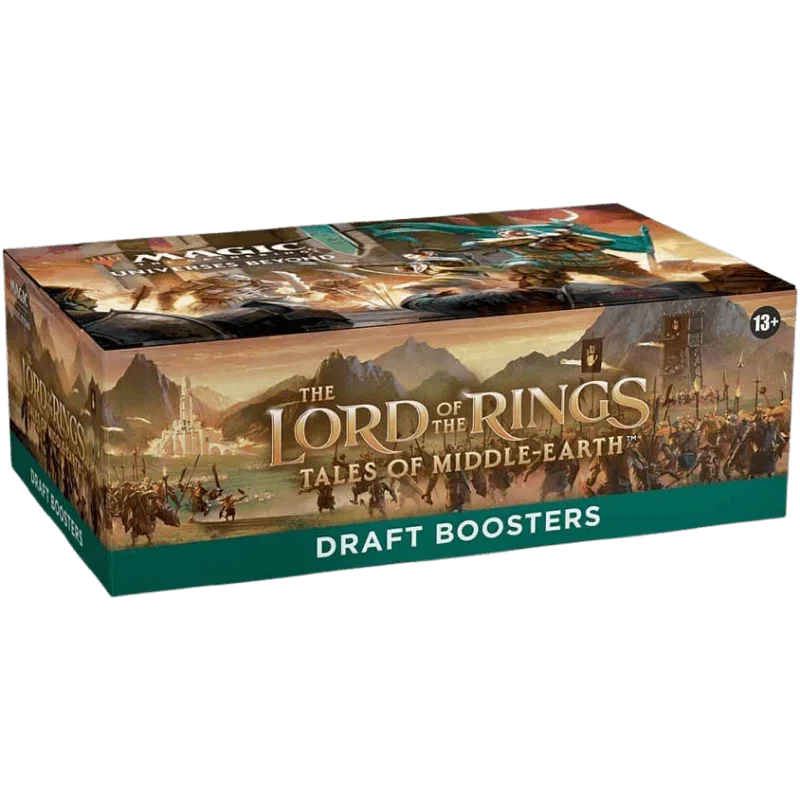 MTG - Lord of the Rings: Tales of Middle-Earth - Draft Booster Box The Card Vault MTG - Lord of the Rings: Tales of Middle-Earth - Draft Booster Box The Card Vault