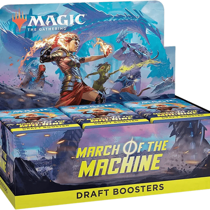 Magic: The Gathering - March Of The Machine Draft Booster Box (36 Packs) - The Card Vault