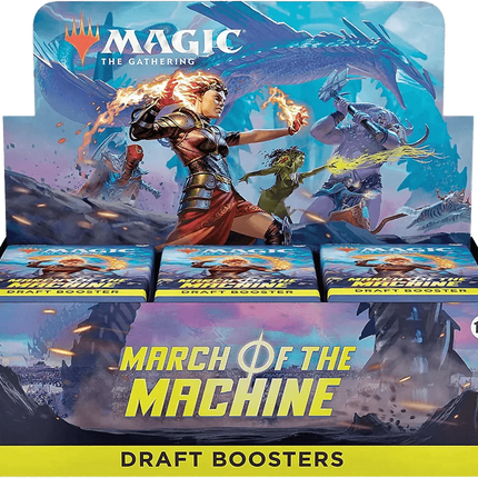 Magic: The Gathering - March Of The Machine Draft Booster Box (36 Packs) - The Card Vault