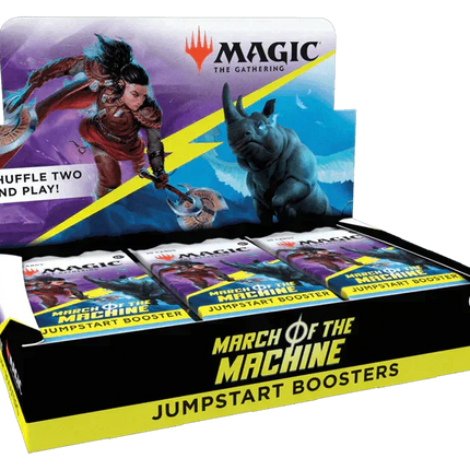 Magic: The Gathering - March Of The Machine Jumpstart Booster Box (18 Packs) - The Card Vault