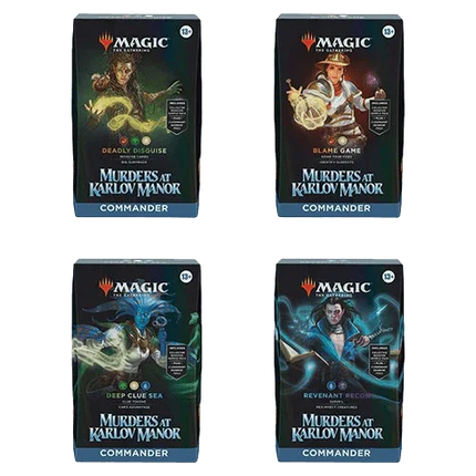 Magic: The Gathering - Murders at Karlov Manor - Commander Decks - The Card Vault