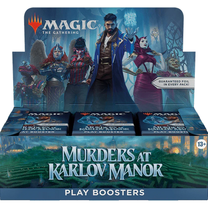 Magic: The Gathering - Murders at Karlov Manor - Play Booster Box (36 Packs) - The Card Vault