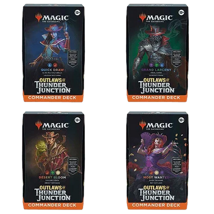 Magic: The Gathering - Outlaws of Thunder Junction - Commander Deck - Bundle - The Card Vault