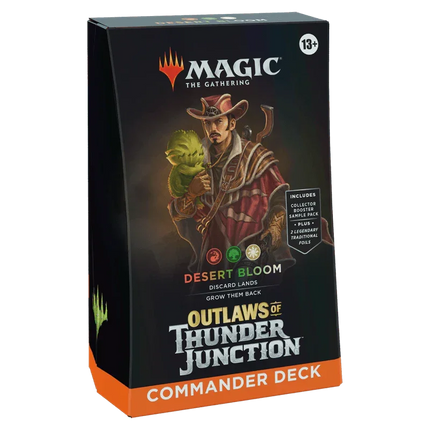 Magic: The Gathering - Outlaws of Thunder Junction - Commander Deck - Desert Bloom - The Card Vault