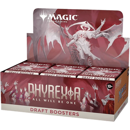 Magic: The Gathering - Phyrexia: All Will Be One Draft Booster Box (36 Packs) - The Card Vault